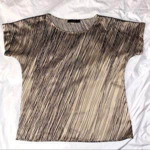 The Limited - Short sleeve blouse top Sz L